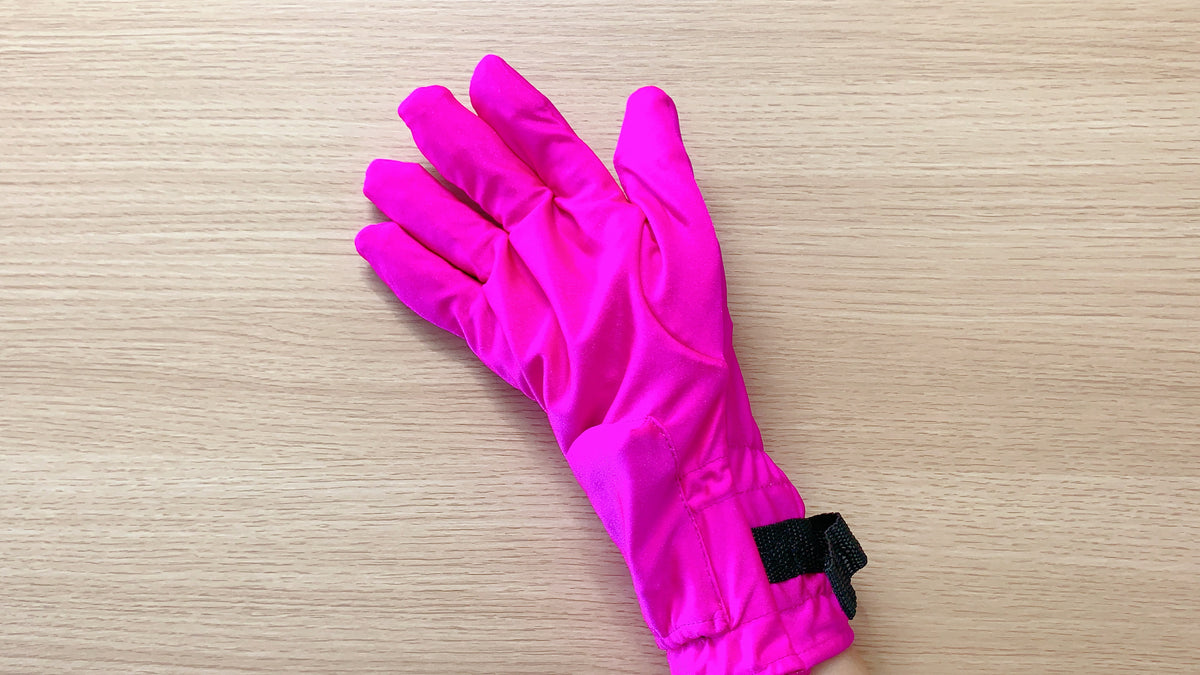 Five-finger massage glove